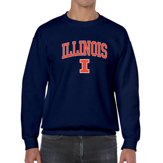 Illinois Arch Logo Crewneck
