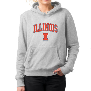 Illinois Arch Logo Hoodie