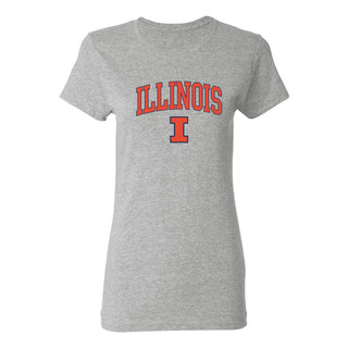 Illinois Arch Logo Womens T-Shirt