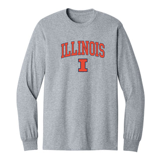 Illinois Arch Logo Long Sleeve