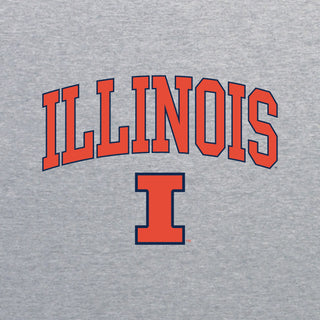 Illinois Arch Logo Crewneck
