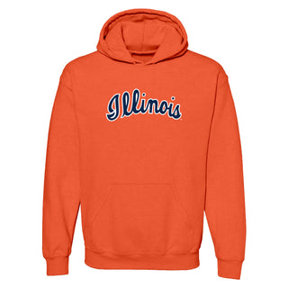 Illinois Script Logo Hoodie