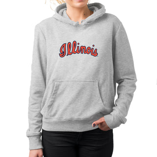 Illinois Script Logo Hoodie