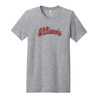 Illinois Script Logo CVC T-Shirt