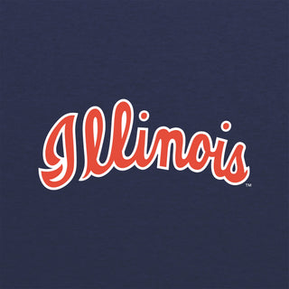 Illinois Script Logo CVC T-Shirt