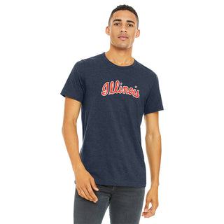 Illinois Script Logo CVC T-Shirt