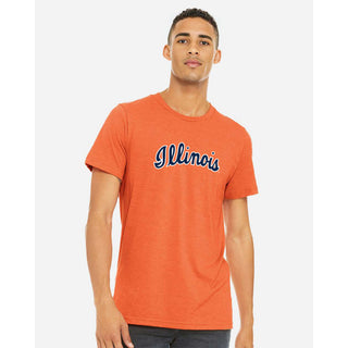Illinois Script Logo CVC T-Shirt