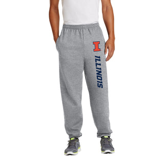 Illinois Logo Block JA BTB Sweatpants