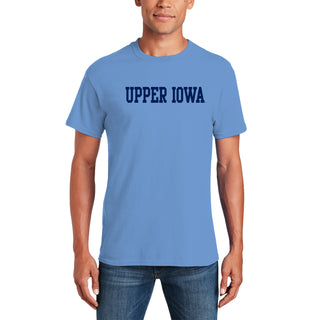 Upper Iowa Basic Block T-Shirt - C Blue