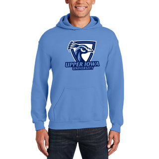 Upper Iowa Secondary Logo Hoodie - C Blue