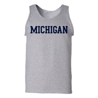 Michigan Basic Block Tank Top