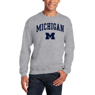 Michigan Arch Logo Crewneck
