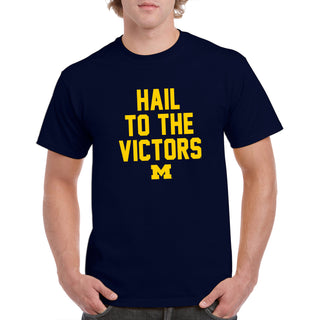 Michigan Fight Song Sport T-Shirt - Navy