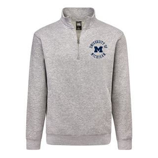 Michigan Old School Circle JA BTB 1/4 Zip