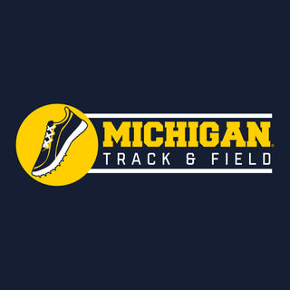 Michigan Track & Field Spotlight Hoodie - Navy