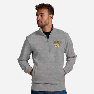 Michigan Arch Logo EMB BTB 1/4 Zip