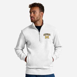 Michigan Arch Logo EMB BTB 1/4 Zip
