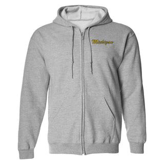 Michigan Script Wordmark LC Full Zip Hoodie