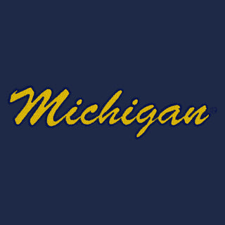 Michigan Script Wordmark LC Full Zip Hoodie