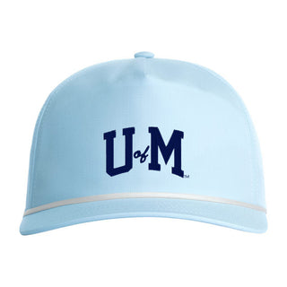 Michigan Initial Wordmark Comfort Colors Rope Cap