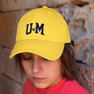 Michigan Initial Wordmark Dad Hat