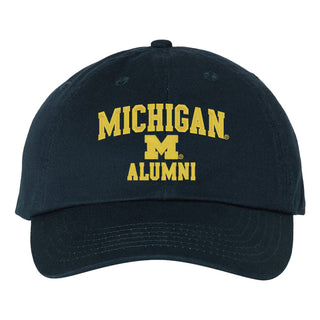 Michigan Arch Logo ALUMNI Unstructured Hat - Navy