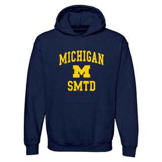 Michigan Arch Logo SMTD Hoodie - Navy