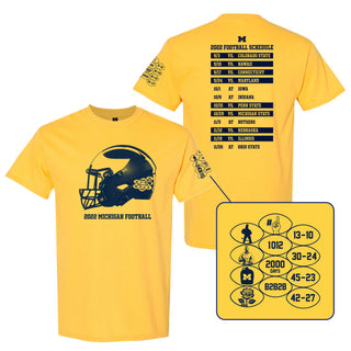 Michigan 2022 Throwback Season Tee - Winning Streak Edition - Daisy