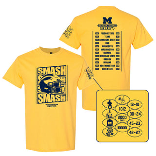 Michigan 2024 Throwback Season Tee - Winning Streak Edition - Daisy