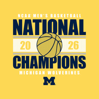 Michigan 2026 Basketball National Champions Enmeshed Youth T-Shirt