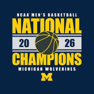 Michigan 2026 Basketball National Champions Enmeshed Youth T-Shirt