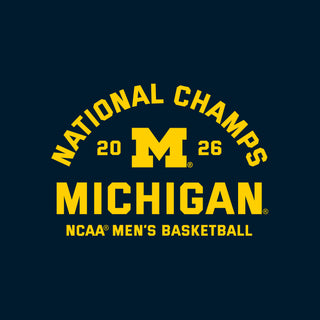 Michigan 2026 Basketball National Champions Blocker Infant Creeper