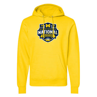 Michigan 2026 Basketball National Champions Logo Hoodie