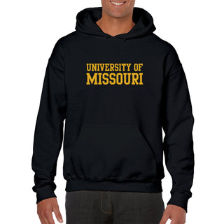Missouri Tigers Basic Block Hoodie - Black