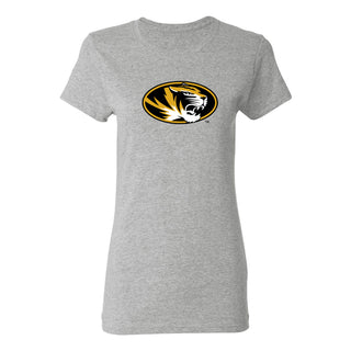 Missouri Tigers Primary Logo Womens T-Shirt