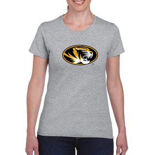 Missouri Tigers Primary Logo Womens T-Shirt