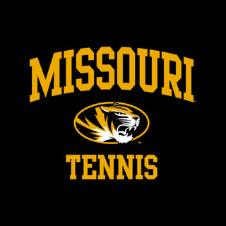 Missouri Tigers Arch Logo Tennis T-Shirt - Black