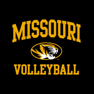 Missouri Tigers Arch Logo Volleyball T-Shirt - Black