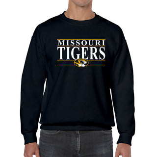 Missouri Tigers Headline Crewneck - Black