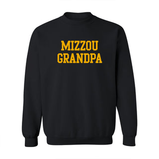 Missouri Tigers Basic Block Grandpa Crewneck - Black