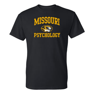 Missouri Tigers Arch Logo Psycholgy T-Shirt - Black
