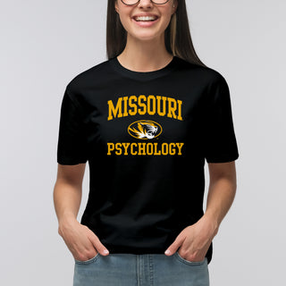 Missouri Tigers Arch Logo Psycholgy T-Shirt - Black
