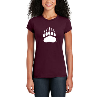 Montana Grizzlies Primary Logo Women's T-Shirt - Maroon