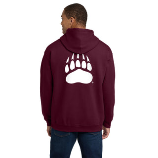 Montana Grizzlies Front Back Print Hoodie - Maroon