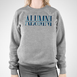 North Florida Ospreys Classic Alumni Sweatshirt - Sport Grey