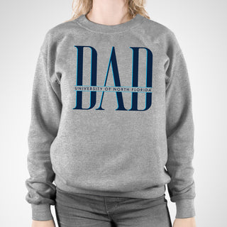 North Florida Ospreys Classic Dad Sweatshirt - Sport Grey