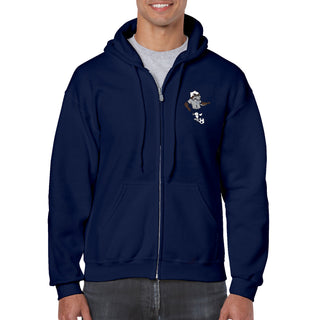 North Florida Ospreys Golf Mascot LC Zip Hoodie - Navy