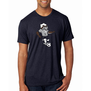North Florida Ospreys Soccer Mascot Triblend T-Shirt - Navy
