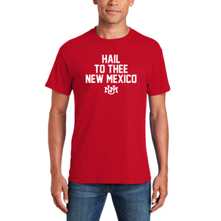 New Mexico Lobos Fight Song Sport T-Shirt - Red