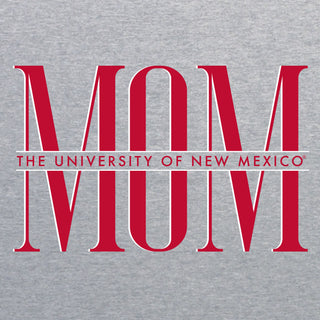 New Mexico Lobos Classic Mom Sweatshirt - Sport Grey